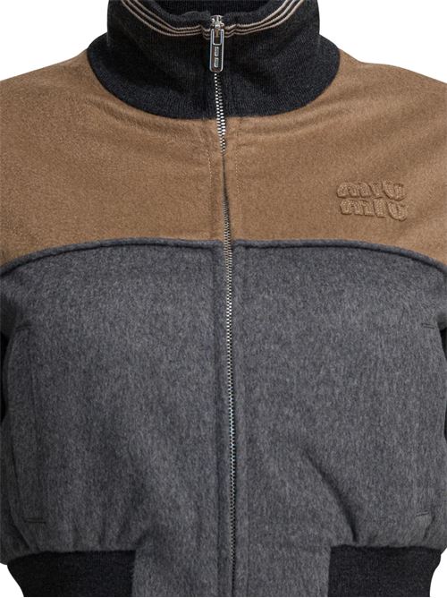 Bomber crop MIU MIU | ML141318ZMF0LPX